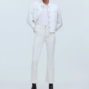 Madewell Kick Out Crop Jeans in Vintage Canvas Wash